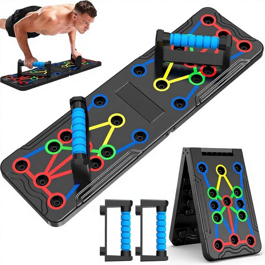 ZANVERO™ 15-in-1 Push- Up Board Full Body Home Workout System